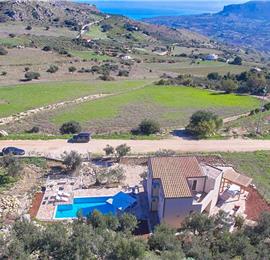 3 bedroom villa with pool, near Scopello, sleeps 6